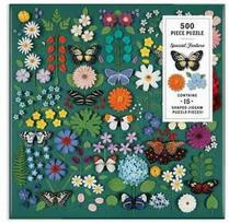 Bookshop Knygyno „Butterfly Botanica“ dėlionė, 500 detalių, su skirtingomis figūrėlėmis
