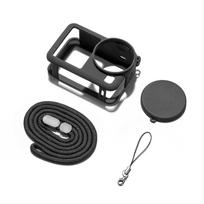 Silicone Protective Case For DJI Osmo Action 6 Shockproof Protector Cover with Lens Cap For DJI Osmo Action 6 Camera Accessories