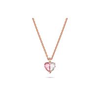 Swarovski Gema 520 Širdelės Formos Papuošalas Karoliai Moteriški karoliai Rožinis 5656577 Box+Shopping Bag