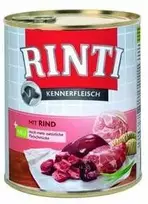 Šunų Maistas - RINTI Kennerfleisch jautienos drėgnas maistas 800g begrūdis be glitimo