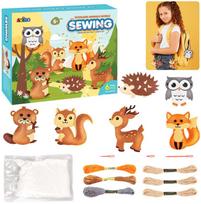 Lean Toys Kūrybinis siuvimo rinkinys 6vnt