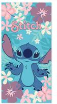 „Mexen Disney Stitch Flowers“ medvilninis paplūdimio rankšluostis