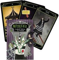 KNYGA Insight Editions Beetlejuice taro kortos – 78 kortų kaladė su gidu, oficiali kolekcinė dovana