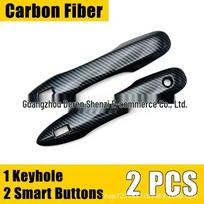 Carbon Fiber Door Handle Covers for Toyota Prius XW60 (22-25 Models) Carbon Fiber Texture Pull Handle