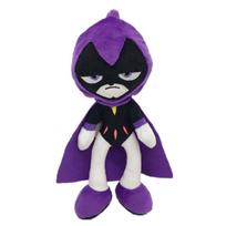 Žavinga 10 colių „Teen Titans Go“ pliušinių žaislų kolekcija su Robinu, Raven ir Cyborg Raven
