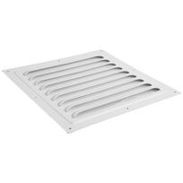 Aluminum Square Louver Grille for Covering Air Vents in DuFor ctwork Wall and Ceiling Mounting Compatible Design 150x150mm
