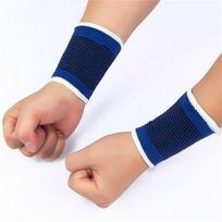 Elastic Blue Knee Support Brace Knitted Ankle Support Elbow Support Wrist Support Knee Pads Bracers