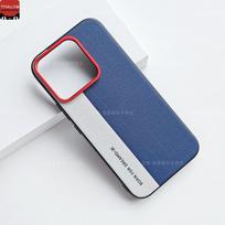 Skirta Xiaomi 17T/17T Pro dėklas Verslo stiliaus veganiška oda tekstūruotas įbrėžimams atsparus smūgiams atsparus dangtelis Skirta Xiaomi 17 T Pro Funda Xiaomi 17T Pro mėlyna