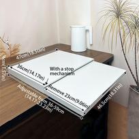 Metal Construction Metal Utility Rack Pull-Out Drawers Tabletop Storage Pull-Out Shelves Shelves Design Modern Style white