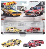 Hot Wheels Premium Plymouth Cuda Duster Funny Car HFF29 2-Pack '72 FC/Plymouth [Ages 3+] Yellow/Red