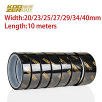 Koozer TP20 Bicycle Tubeless Tape Road MTB E-Bike Rim Pad Wheel Parts Wear-Resistant Strip PET PVC 20/23/25/27/29/34/40mm 10m W 20MM x L 10M