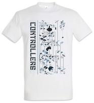 CONTROLLER EVOLUTION T-SHIRT Video Game Konsole NES Joystick Gamepad PC Nerd XXXXL