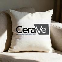 C-Cerave Fashion Brand Pillow Case Linen Pillow Covers Cover For Couch Living Room Bench Patio Floor Linen Home Decor Peach skin 18*18(CM)-1Pcs