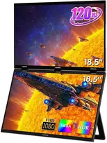 ZEUSLAP Z18W Dual 18' Portable Monitorius