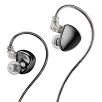 TRN MT5 Earphones Dual Dynamic Driver In-Ear Monitors Headphones No microphone juoda