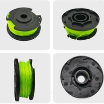 Vejapjovės valo ritės pakeitimas Ryobi Rac143 36V 20 pėdų automatinio padavimo akumuliatorinei žoliapjovei, ritės valas 1pc