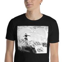 Anime Boobs Meme Hentai Funny Shirt Short-Sleeve Unisex T-Shirt S