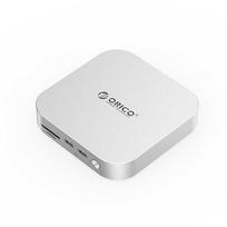 „Orico MiniLink 9-in-1“ prijungimo stotelė su M.2 SSD kietojo disko lizdu – „Sidabrinis“