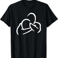 Rear Naked Choke Silhouette MMA T-Shirt S