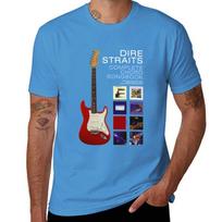 Cancionero completo de acordes de Dire Straits Camiseta clásica T-Shirt customizeds hippie clothes men t shirt S