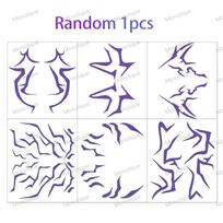 6/1PCS New KPOP Demon Hunters Temporary Tattoos - Rumi & Jinu Set for Cosplay & Christmas | HUNTR/X & Saja Girl Boys Designs