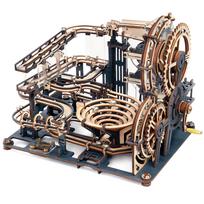 ROKR 3D Wooden Puzzle for Kids and Adults Movable Roller Coaster Model with Illustrated Instructions Perfect DIY Educational Decorative No Tools or