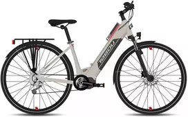 Elektrinis dviratis Tabou Mono UP 1.0 pilkas-red-16" (Dydis: 16")