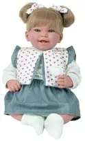 Arias lėlė mergaitė, kuri juokiasi, 45 cm