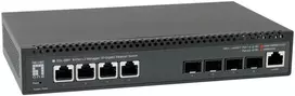 Šakotuvas Level One Carruzzo LevelOne XEL-0891 Valdomas L3 10G Ethernet (100/1000/10000) Desktopas Pilka