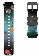 Garett Kids dirželis, skirtas Garett ESSA 2 AI laikrodžiui, juodas su spauda
