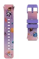 Garett Kids dirželis, skirtas Garett ESSA 2 AI laikrodžiui, rožinis su spauda