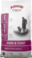 AIN ARION Original Skin & Coat Large lašiša – sausas Maistas šunims – 12kg
