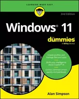 KNYGA Alan Simpson Simpson Alan Windows 11 For Dummies, 2nd Edition