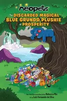KNYGA Rebecca Mix Neopets: The Discarded Magical Mėlyna Grundo Plushie of Prosperity