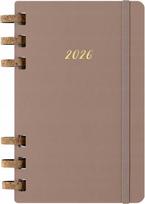 KNYGA Bookshop Knygynas „Moleskine 2026“ 12 mėnesių didelis kietais viršeliais su spirale planuoklis