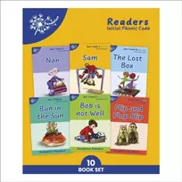KNYGA Reis-Frankfort, Tamar, Tweedie, Wendy Phonic Books Dandelion Readers Set 1 Units 1-10: Sounds of the alphabet and adjacent consonants