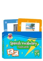 KNYGA Bookshop Cgp Books Spanish Vocabulary Flashcards for Ages 7-9 (with Free Online Audio)