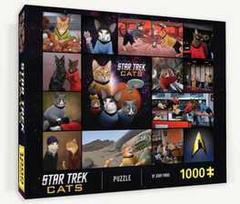 Dėlionė Bookshop Star Trek Cats 1000-Piece Puzzle