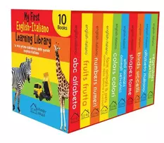 KNYGA Bookshop Wonder House Books My First English-Italian Learning Library: la mia prima biblioteca delle parole Inglese-Italiano