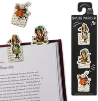 KNYGA Bookshop Knygyno magnetiniai mini žymekliai „If“ – „Alice“