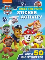 KNYGA Paw Paw Patrol Spin Master Paw Patrol: Meet the Pups Sticker Activity