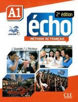 KNYGA J Girardet Echo - Niveau A1 - Livre de l'eleve + DVD