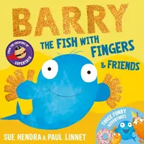 KNYGA Bookshop Hendra, Sue; Linnet, Paul Barry the Fish with Fingers & Friends: Three Funny Adventures