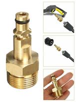 1pc M22  Adapter Quick Connect  Converter Hose Brass High  Pressure Washer Hose Pipe Quick  Connector Convert Tool geltona