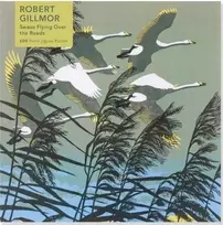 Bookshop Knygyno dėlionė suaugusiems Robert Gillmor: Gulbės, skraidančios virš nendrių (500 detalių)