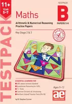 KNYGA Dr Stephen C Curran Multiple-component retail product 11+ Maths Year 5-7 Testpack B Practice Papers 5-8