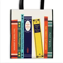 KNYGA Galison Literary Tales Reusable Tote