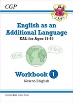 KNYGA Bookshop Cgp Books English as an Additional Language (EAL) for Ages 11-16 - Workbook 1 (New to English)