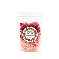 OCEAURA Rose Dried Flower Bath Salt Gentle Exfoliation Soften Skin Refreshing Non-Greasy Long-Lasting Fragrance 150g