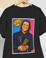 False Jim Carrey Mask Scandal Hoax Prank Film Awards Paris Alexis Stone Shirt XL